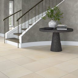 French Beige Limestone Shown in 18x18